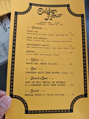 Menu photo 5 Gold Palm Oakland, CA