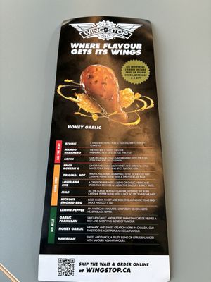 Menu photo 2 Wingstop Thornhill, ON