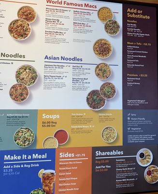 Menu photo 2 Noodles and Company Orem, UT