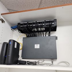 The Line Connector - Setup exactly where we wanted it with a very serviceable positioning of everything.