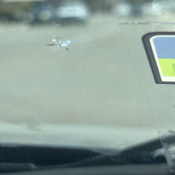 Mazda - Windshield after the chip got filled in and fixed - Car Dealers Near Me - Fresno, California Mazda - Windshield after the chip got filled in and fixed - Car Dealers Near Me - Fresno, California