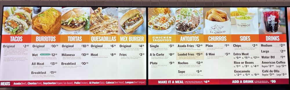 Tacos El Unico