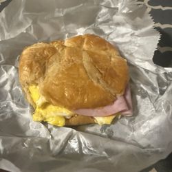 Daylight Donuts - Ham and cheese croissant