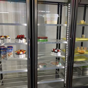 Bakeria - the inside of a refrigerated refrigerator - Bakeries Near Me - Mira Loma, California