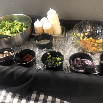 Division Street Diner - Salad bar at the Sunday brunch buffet - Diners Near Me - Arlington, Texas Division Street Diner - Salad bar at the Sunday brunch buffet - Diners Near Me - Arlington, Texas