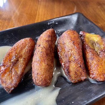 Aji Peruvian Cuisine - Bomb plantains. - Peruvian Near Me - Long Beach, California Aji Peruvian Cuisine - Bomb plantains. - Peruvian Near Me - Long Beach, California