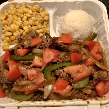 Cupies Maui - Beef Tomato (a tad sweet and needed more salt, rice mushy) - VN - Fast Food Near Me - Kahului, Hawaii Cupies Maui - Beef Tomato (a tad sweet and needed more salt, rice mushy) - VN - Fast Food Near Me - Kahului, Hawaii