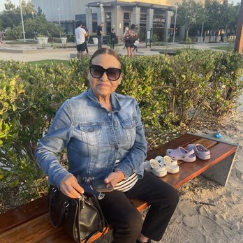The Collection - My mom in the playground area by the turtles - Shopping Centers Near Me - Oxnard, California