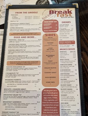 Menu photo 4 Americana Santa Rosa, CA Menu photo 4 Americana Santa Rosa, CA