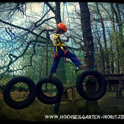 Hochseilgarten am Mittelteichbad