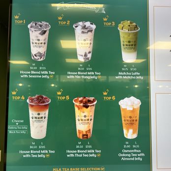 Hechalou Tea House & Jelly - Menu - Bubble Tea Near Me - Beaverton, Oregon