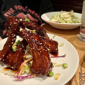 BJ's Restaurant & Brewhouse - Korean sticky ribs - New American Near Me - Temecula, California