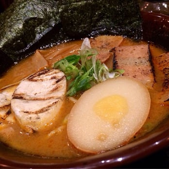 Shizen - Vegan Spicy Garlic Miso Ramen w/ faux chashu, shoyu egg, housemade noodles | $12 - Sushi Bars Near Me - San Francisco, California Shizen - Vegan Spicy Garlic Miso Ramen w/ faux chashu, shoyu egg, housemade noodles | $12 - Sushi Bars Near Me - San Francisco, California