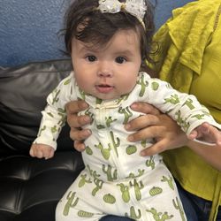 My baby right after getting her ears pierced.