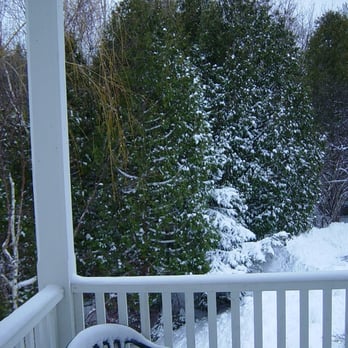 Eagle Harbor Inn - View from Master Bedroom Balcony - Hotels Near Me - Ephraim, Wisconsin