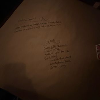 Great Northern BBQ - They write the specials on the table! - Barbeque Near Me - Providence, Rhode Island