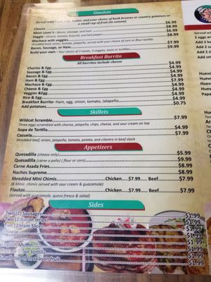 Menu photo 6 Nana Pancha's Phoenix, AZ