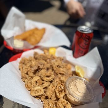The Codmother Fish & Chips - Fried Calamari - British Near Me - San Francisco, California The Codmother Fish & Chips - Fried Calamari - British Near Me - San Francisco, California