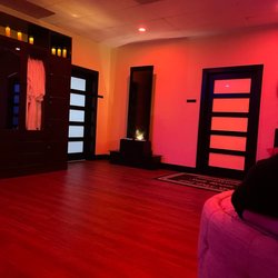 The waiting room area
