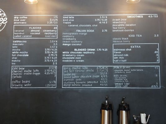 Menu photo 2 Precision Coffee Company Nevada, MO Menu photo 2 Precision Coffee Company Nevada, MO