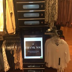 Banana Republic Factory Store - Phone charging station while you shop