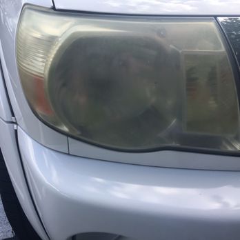 Headlight Dr - 2006 Toyota Tacoma - left headlight - BEFORE - Auto Repair Near Me Headlight Dr - 2006 Toyota Tacoma - left headlight - BEFORE - Auto Repair Near Me