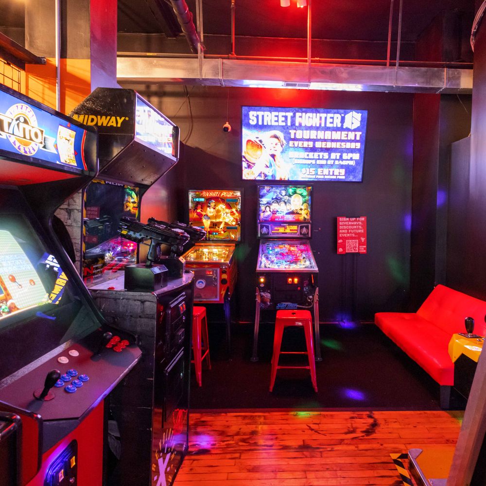 Retroware Arcade - a row of arcade machines - Arcades Near Me - Lansdale, Pennsylvania Retroware Arcade - a row of arcade machines - Arcades Near Me - Lansdale, Pennsylvania
