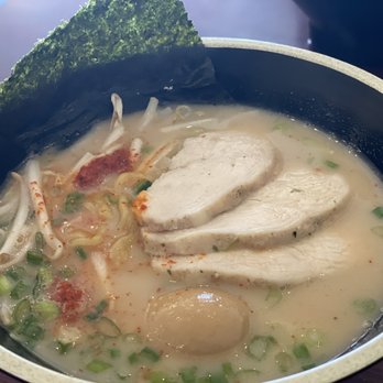 RamenKoko - Spicy Tonkotsu Ramen with chicken - Ramen Near Me - Highland, California RamenKoko - Spicy Tonkotsu Ramen with chicken - Ramen Near Me - Highland, California