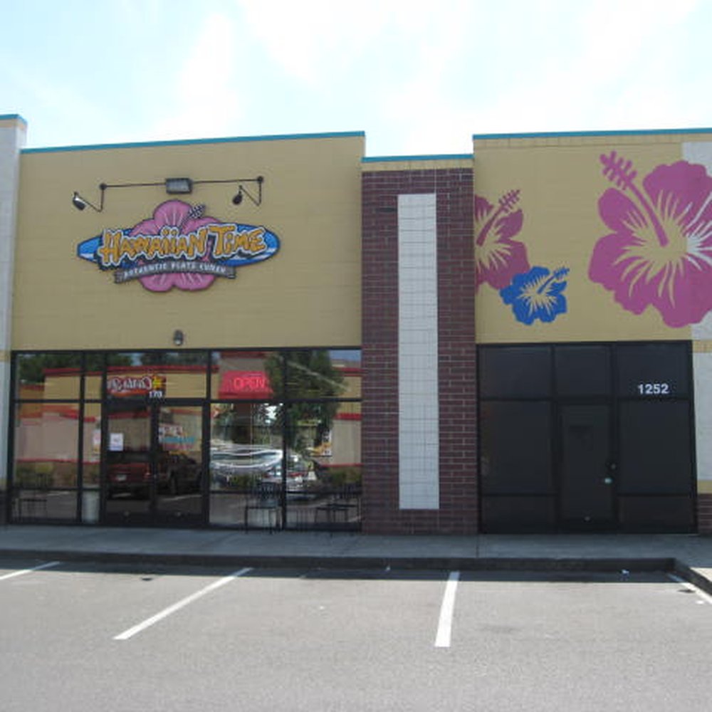 Hawaiian Time - Once inside the strip mall's parking lot, there's no missing Hawaiian Time, especially with those graphics. - Hawaiian Near Me - Salem, Oregon Hawaiian Time - Once inside the strip mall's parking lot, there's no missing Hawaiian Time, especially with those graphics. - Hawaiian Near Me - Salem, Oregon