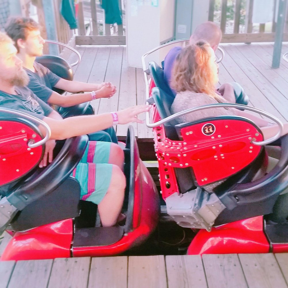 Hades 360° - Check out the oversized padded lapbar restraints. They keep your butt firmly in place during the intense ride. - Amusement Parks Near Me - Wisconsin Dells, Wisconsin Hades 360° - Check out the oversized padded lapbar restraints. They keep your butt firmly in place during the intense ride. - Amusement Parks Near Me - Wisconsin Dells, Wisconsin