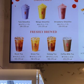 Gong Cha - Westfield - Menu - Bubble Tea Near Me - Westfield, New Jersey