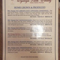 Wyanga Park Winery