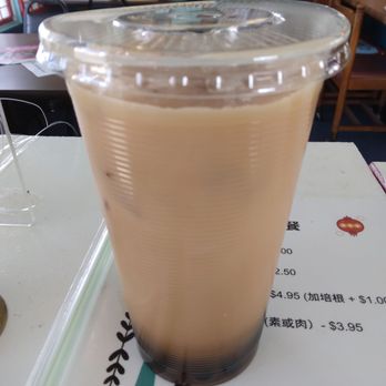 Fei's Cafe - Boba milk tea $4.95 - Taiwanese Near Me - Albuquerque, New Mexico