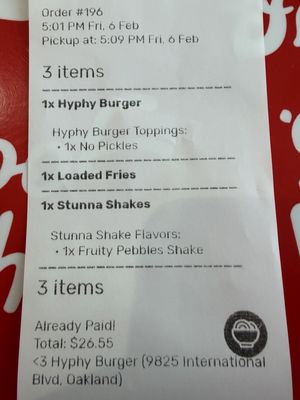 Menu photo 2 Hyphy Burger Oakland, CA