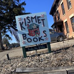 Kismet Books - Sign with store name
