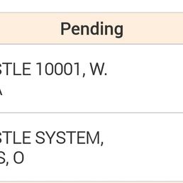Bank account showing both the app charge and the in-store charge.