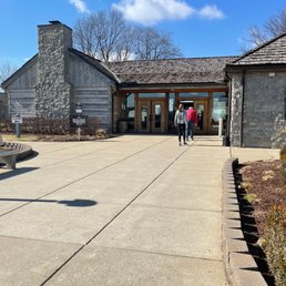 Visitors center main entrance Visitors center main entrance