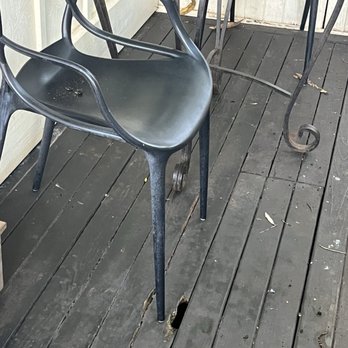 Paia Inn - Porch into unit had multiple holes and broken planks - Hotels Near Me - Paia, Hawaii