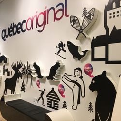 Centre Infotouriste de Montréal - Interior Wall Decoration of Cultural Importance in Montreal and the Province of Quebec