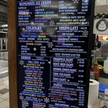 Milk & Dream - Menu Dec 2023 - Desserts Near Me - Stockton, California Milk & Dream - Menu Dec 2023 - Desserts Near Me - Stockton, California