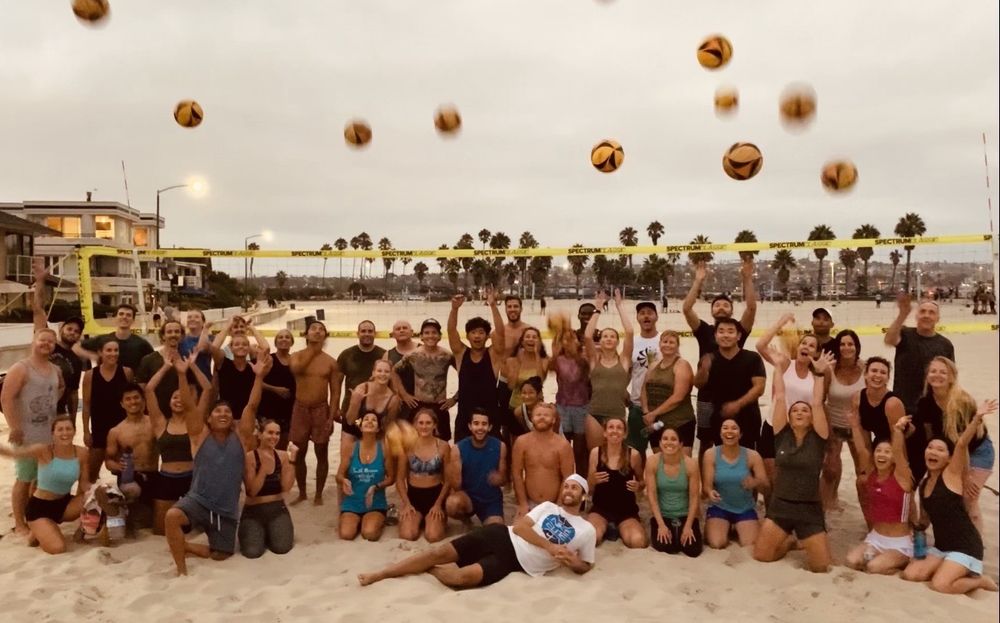 Life's A Beach Volleyball Club Logo