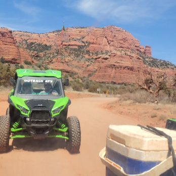 Outback ATV Rental - Stopping for a water compliments of Outback ATV. - ATV Rentals/Tours Near Me - Sedona, Arizona Outback ATV Rental - Stopping for a water compliments of Outback ATV. - ATV Rentals/Tours Near Me - Sedona, Arizona