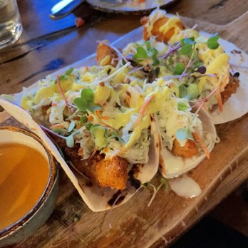 Hangar Kitchen Plus Bar - Tempura Cod Tacos - Tacos Near Me - St. Louis, Missouri