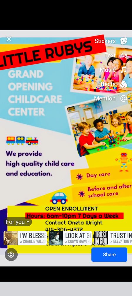 Little Ruby's Child Care - childcare center in Milwaukee, WI