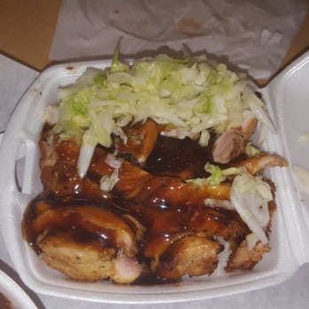 B-Man's Teriyaki - The mini chicken bowl. - Burgers Near Me - Pasadena, California