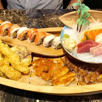 Sakura Sushi & Grill - Captains Boat $64, our fav! Yummy - Sushi Bars Near Me - Hilo, Hawaii