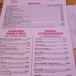 Menu Menu