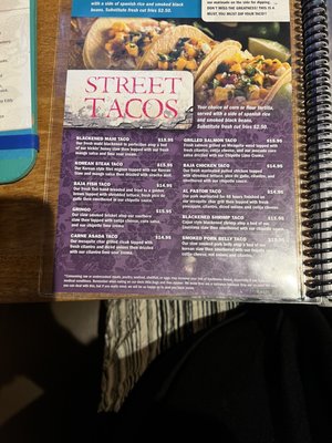 Menu photo 4 Tequila Willie's Lemoyne, PA