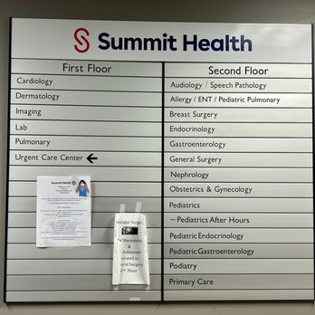 SUMMIT HEALTH - Updated April 2026 - 18 Photos & 74 Reviews - 75 E ...