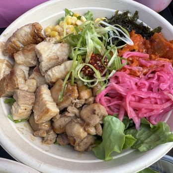 Crave Halmis - Two Meat Plate - Korean Near Me - Montebello, California